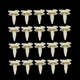 20Pcs Door Panel Clips Fit For Chevy Pontiac Buick Oldsmobile Cadillac GM New