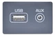 USB Auxiliary AUX Jack Assy Fits 2015-2017 Hyundai Sonata Sedan 96120-C1000