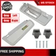 Pair Sun Visors W/Clips Set 2 Driver & Passenger Side For Honda Civic Light Gray