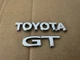 FREE SHIPPING OEM 00 01 02 03 04 05 TOYOTA CELICA GT REAR EMBLEM BADGE SET