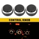 3 PCS Fit for Toyota Platz XP10 2000-2005 Control Knobs Dials Heater A/C Fan New