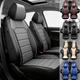 For Toyota Car Seat Cover Full Set Leather 5 Seats Front &Rear Protector Cushion