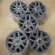5 - 17" CHARCOAL JEEP WRANGLER GLADIATOR WHEELS 2018-2026 04755591AA