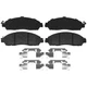 Centric Front Disc Brake Pad Set for Nissan LEAF, NV200 (105.21380)
