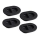 Set of 4 Rubber Car Floor Oval Drain Plug for 2018 Jeep Wrangler JK 68194821AA