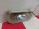 01 02 Lincoln Town Car Passanger Right Sun Visor Dual Illuminated Tan
