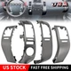 Set of 4X Car Center Inner A/C Dash Air Vent Cover Trim For 2005-08 Toyota Prius