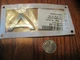 NOS OEM VW#4F0853741,4F08537412ZZ "A6"Audi Rear Trunk Badge/Emblem 2005-11 A6,S6