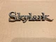68-72 Buick Skylark Emblem Script # 9823099 GM OEM