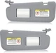 Pair Driver & Passenger Side Sun Visor For Hyundai Veloster 2012 2013 2014 2015