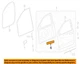 GM OEM 15-23 Escalade Rear Door Door Components-Insulator 84208308