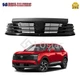 Front Upper Grille For 2025 Nissan Kicks S SV 62310-7LG0A Gloss Black