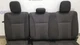 18 FORD F150 CREW CAB REAR SEAT ASSEMBLY BLACK CLOTH