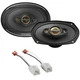 Pioneer 600 Watts 6x9" Front or Rear Door Speakers for 2002-2023 Dodge/RAM 1500