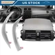 Fits Toyota Corolla 09-13 Center Dash A/C Outlet Air Vent Panel w/ Strip Trim US