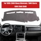 Gray Mat Dash Cover Dashboard Pad For 1999-2006 Chevy GMC Silverado Sierra 1500
