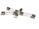 SET OF 4 AGC 7-1/2A AGC7-1/2A 250V BUSS BUSSMANN FUSES