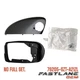 2016-2016 HONDA CR-Z RIGHT MIRROR HOUSING SET NEW OEM 76205-SZT-A21ZL