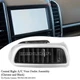 Car Center Right Air Vent Outlet Assembly For Porsche Cayenne 10-17 Chrome Black
