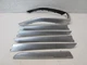 09-16 AUDI B8 A4 S4 DASHBOARD DOOR PANEL INTERIOR ALUMINUM TRIM SET OEM 031124