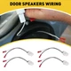4Pcs/Set Car Door Speaker 72-6514 Wire Harness Cable Fit For Chrysler Dodge Jeep