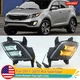 For Kia Sportage 2011-2015 LED Daytime Running Lights DRL Fog Lamp Turn Signals