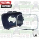 DRIVER 87-95 Jeep YJ Wrangler Head Light Headlight Mount Bucket + Retainer Ring