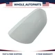 For VW Atlas 2018-2025 Rearview Mirror Cover Cap White Right Passenger Side