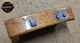 2004-2006 LEXUS LS430 HEATED SEAT SWITCH W/ TRIM WOOD OEM(8886)D