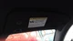 2014 Ford Mustang Passenger Sun Visor RH Charcoal Cloth OEM Used 1132425
