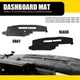 For 1988-1994 Chevy Silverado Truck K1500/2500/3500 Dashboard Mat Black/Gray USA