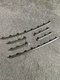 Lexus GX460 Hood Grill Silver Trim All 6 Pieces 2014-2019 OEM 15 16 17 18 19
