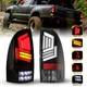 For 2005-2015 Toyota Tacoma Full LED Tail Lights Yellow Sequential Signal Lamps