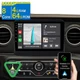 Android 14 4+64G Car Stereo for Jeep Wrangler JL 2018-2022 Carplay Radio GPS Nav