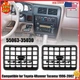 2PC A/C Air Heater Dash Bezel Vents Black For Toyota 4Runner Tacoma 1996-2002