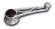 Clayton Machine Works PT-203 Window Crank for Ford & GM, 5.5 Inch Aluminum Gray