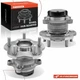 A-Premium 2x Rear Wheel Hub & Bearing Assembly for Chevrolet City Express 15-18