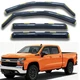 in-Channel Window Visors Vent Deflectors for Chevy Silverado & GMC Sierra 250...