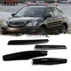 4PCS ABS Roof Rack Rail End Cover Replace For Lexus RX350 RX300 RX400h 2004-2009