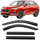 2023-2026 Tape-On Rain Guards for Honda HR-V Side Window Visor Deflectors LX ...