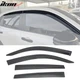 Fits 23-26 Honda HR-V Window Visors Smoke Acrylic Side Door Rain Shade 4PCS Set
