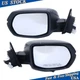 For Honda HR-V 2016-18 Black Driver+Passenger Side Mirror W/Heated Signal Light
