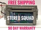 07 Ford Edge Lincoln MKX AMFM Radio 6Disc CD MP3 GPS NavI 7A1T-18K931-DA "FO684"
