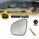 For 2016-2021 Toyota Tacoma 13-17 4Runner RAV4 Mirror Glass Heated Driver Left`