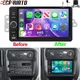 4+64GB Android 15 Car Stereo Radio GPS For Chevrolet Express 2001-02 CarPlay Cam