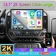 8-Core 13.1'' 4+64G Android 14 Radio Stereo For Chevy Silverado Sierra 2014-2018