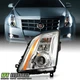 2008-2014 Cadillac CTS HID/Xenon w/AFS LED DRL Projector Headlight Left Driver