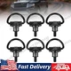 15-24 Ford Transit 150 250 350 Van OEM Black Cargo D-Hooks 3 Pair/Set of 6