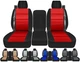 40-20-40 Front seat covers fits Ford F150 2004-2008 with integrated seat belts