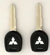 2 Mitsubishi MIT14 (N Chip, MIT3) EVO 03 04 05 06  Transponder Key USA Seller